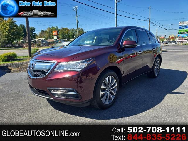 used 2016 Acura MDX car, priced at $14,995