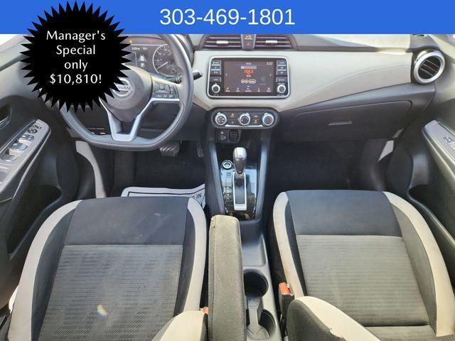 used 2020 Nissan Versa car, priced at $10,810