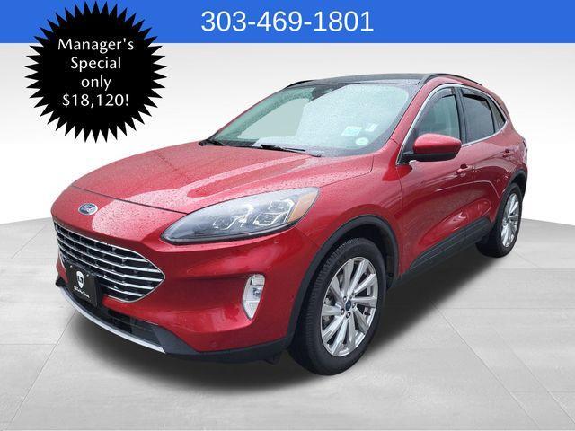 used 2021 Ford Escape car, priced at $18,120