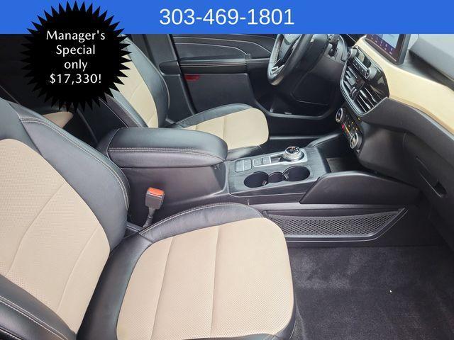 used 2021 Ford Escape car, priced at $17,330