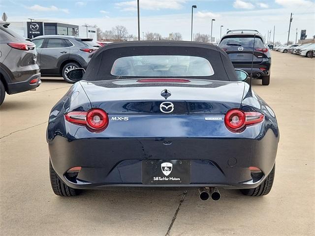 new 2025 Mazda MX-5 Miata car, priced at $34,760