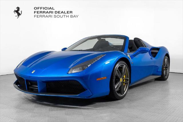 used 2018 Ferrari 488 Spider car, priced at $345,000