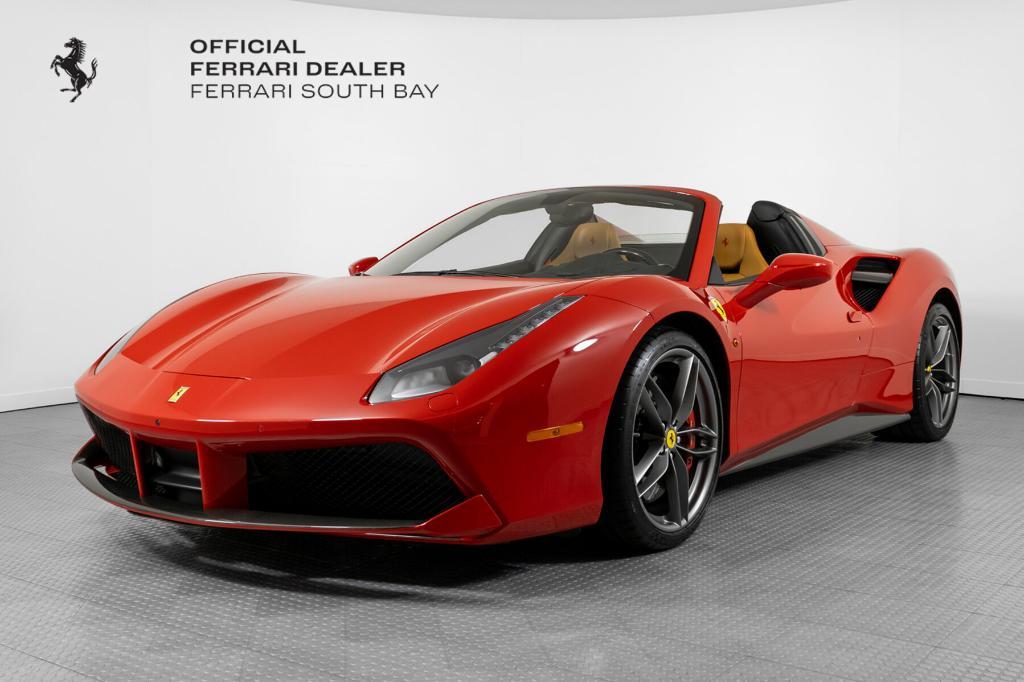 used 2018 Ferrari 488 Spider car, priced at $309,000