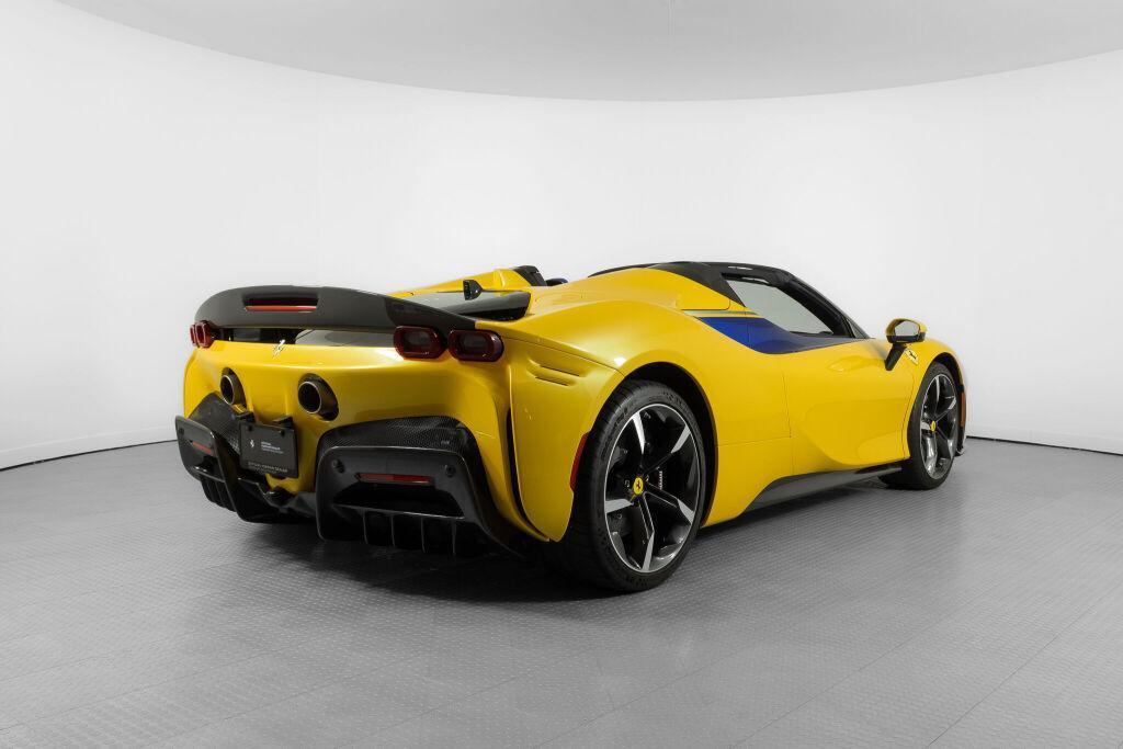 used 2023 Ferrari SF90 Spider car, priced at $888,000