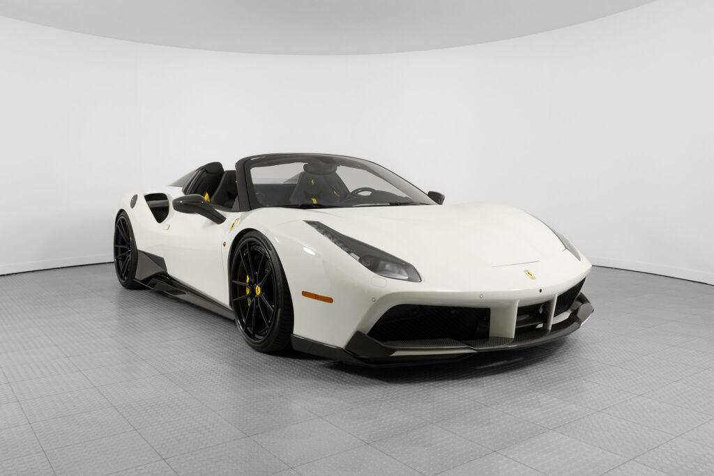 used 2018 Ferrari 488 Spider car, priced at $365,000