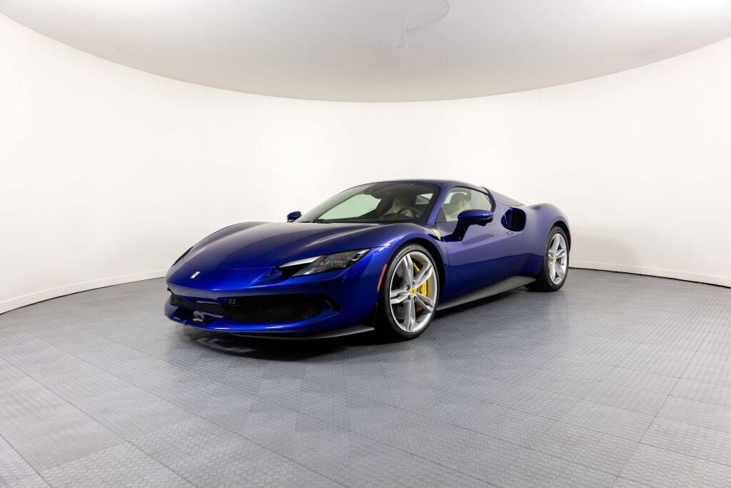 used 2025 Ferrari 296 GTS car, priced at $449,900