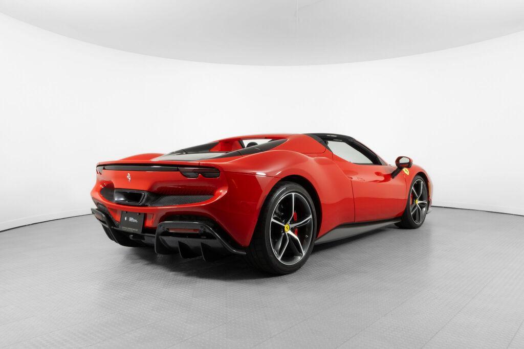 used 2025 Ferrari 296 GTS car, priced at $469,900