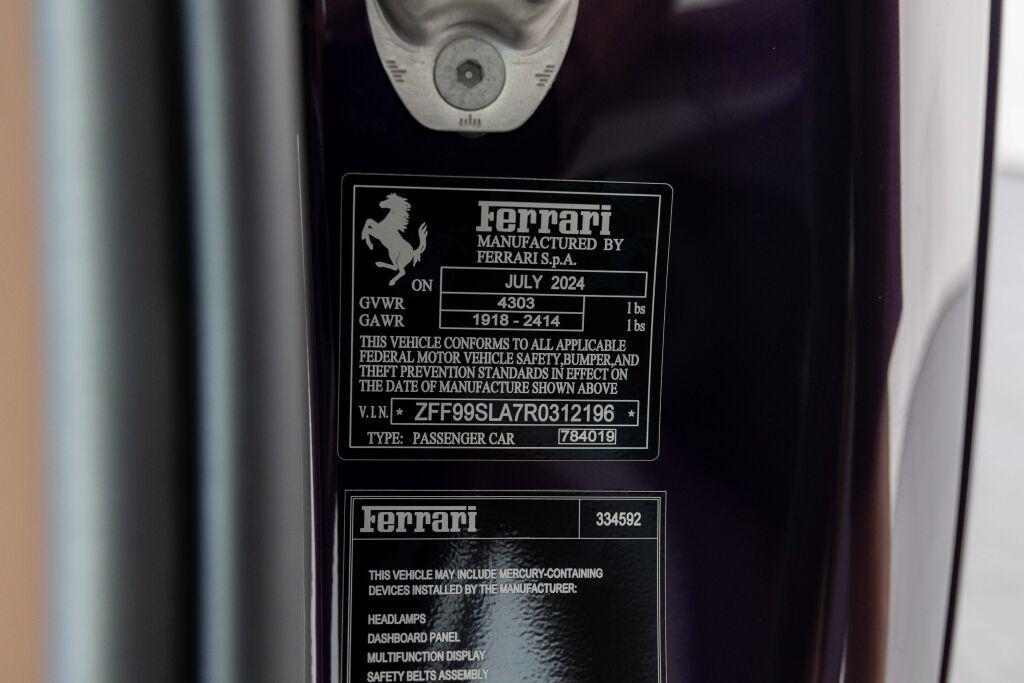 used 2024 Ferrari 296 GTB car, priced at $399,900