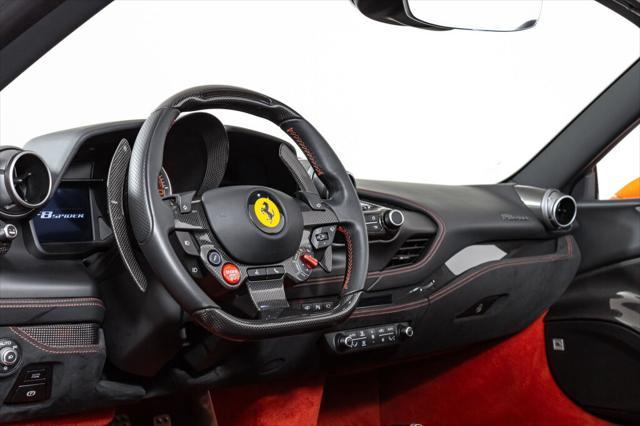 used 2021 Ferrari F8 Spider car, priced at $459,000