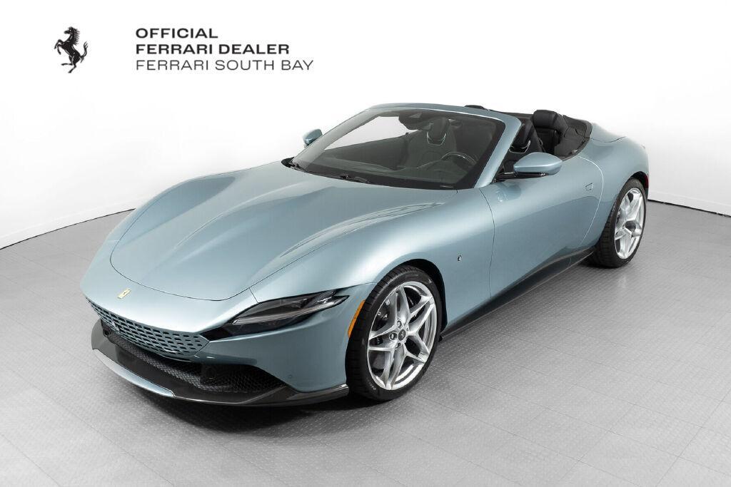 used 2024 Ferrari Roma Spider car, priced at $355,000