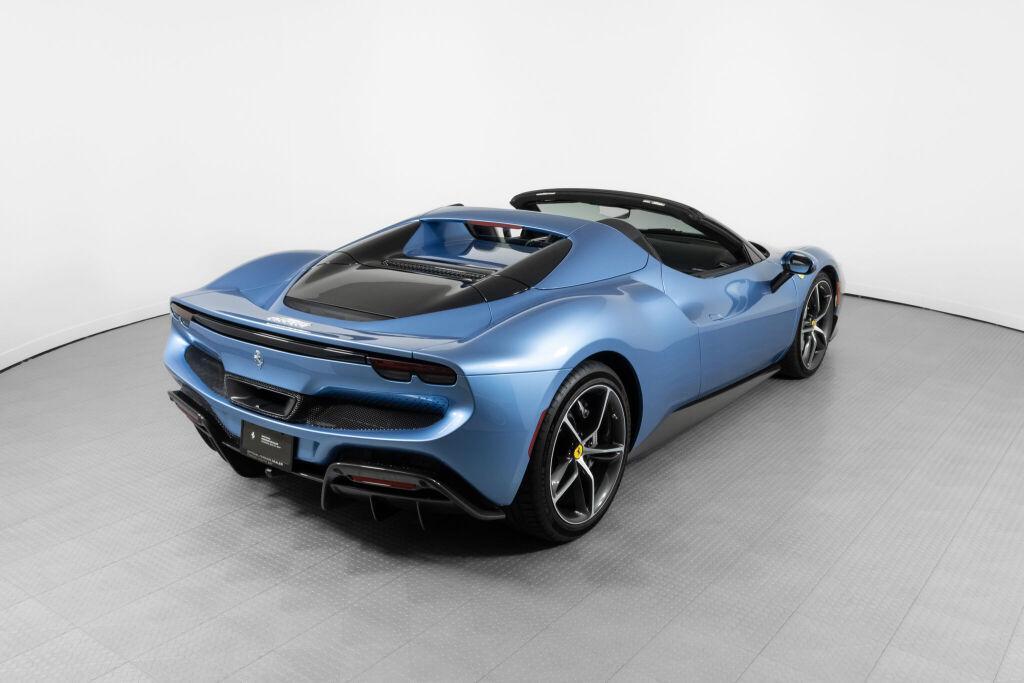 used 2024 Ferrari 296 GTS car, priced at $449,900