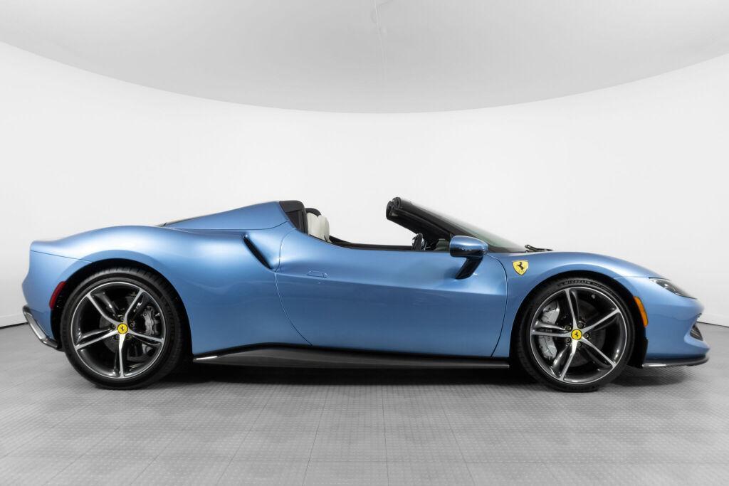 used 2024 Ferrari 296 GTS car, priced at $449,900