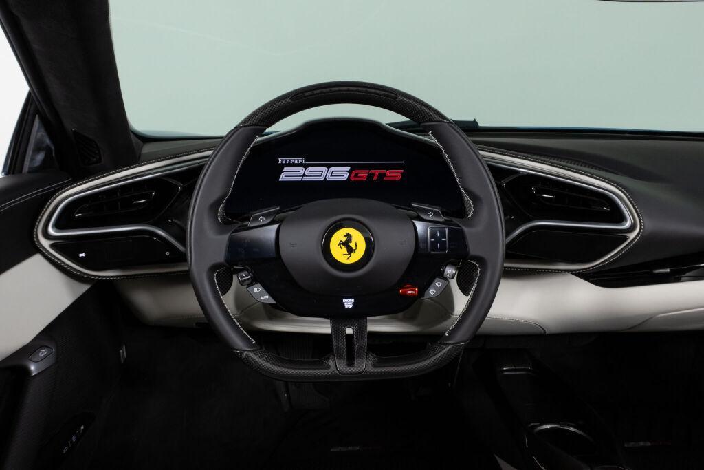 used 2024 Ferrari 296 GTS car, priced at $449,900