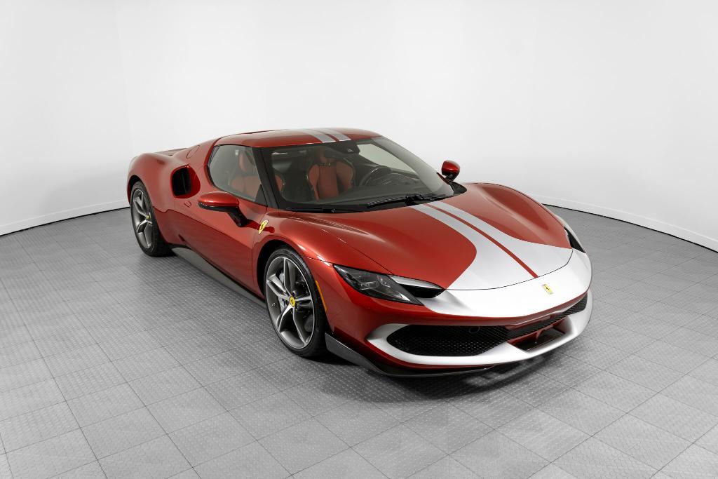 used 2022 Ferrari 296 GTB car, priced at $490,628