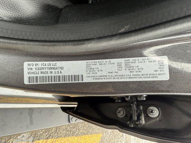 used 2021 Ram 1500 car, priced at $42,900