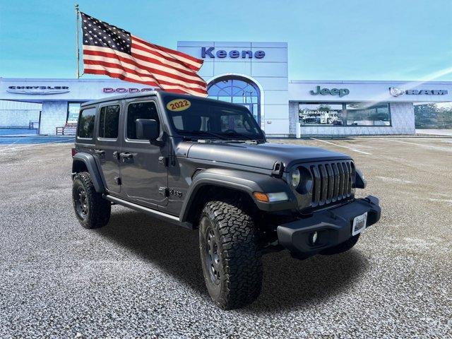 used 2022 Jeep Wrangler Unlimited car, priced at $37,900