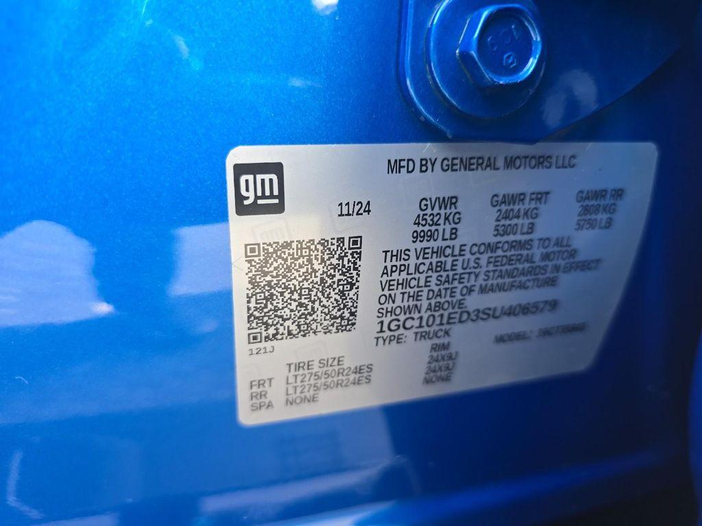 new 2025 Chevrolet Silverado EV car, priced at $89,790