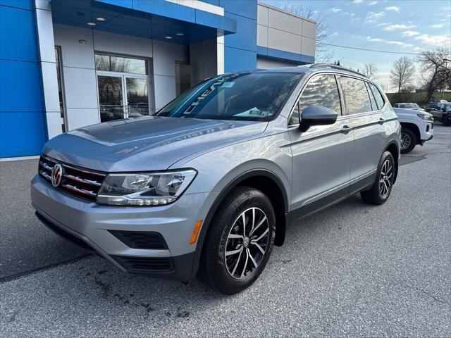 used 2021 Volkswagen Tiguan car, priced at $22,500