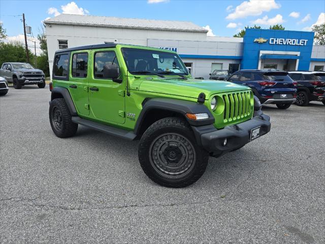 used 2018 Jeep Wrangler Unlimited car, priced at $24,999