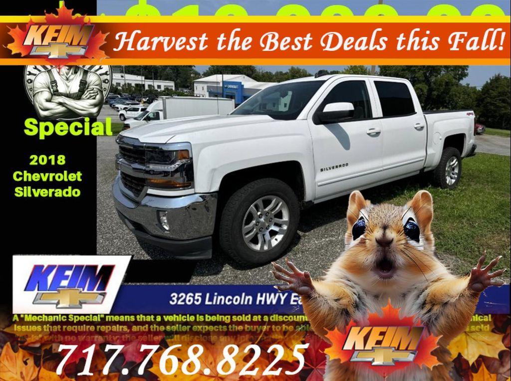 used 2018 Chevrolet Silverado 1500 car, priced at $16,000