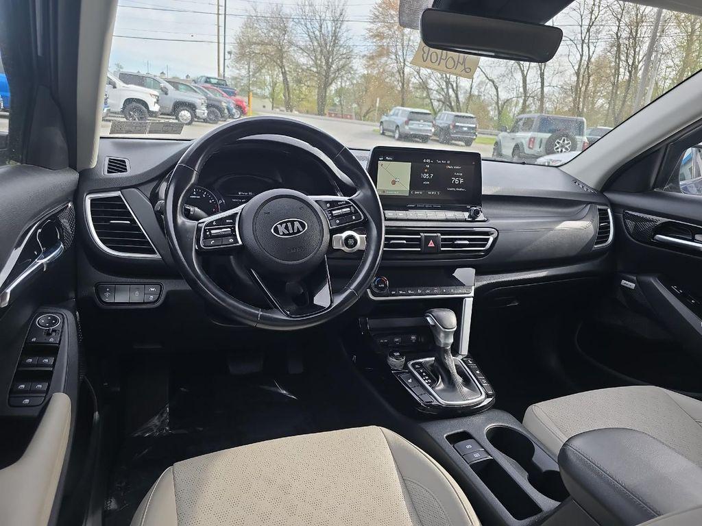 used 2021 Kia Seltos car, priced at $18,999