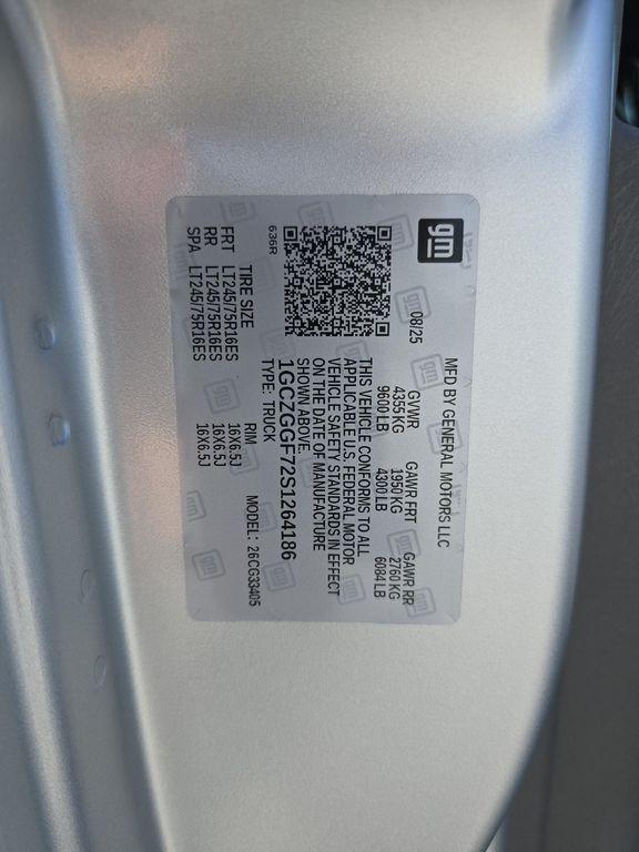 new 2025 Chevrolet Express 3500 car, priced at $51,055