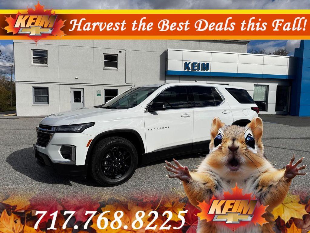 used 2022 Chevrolet Traverse car, priced at $24,999