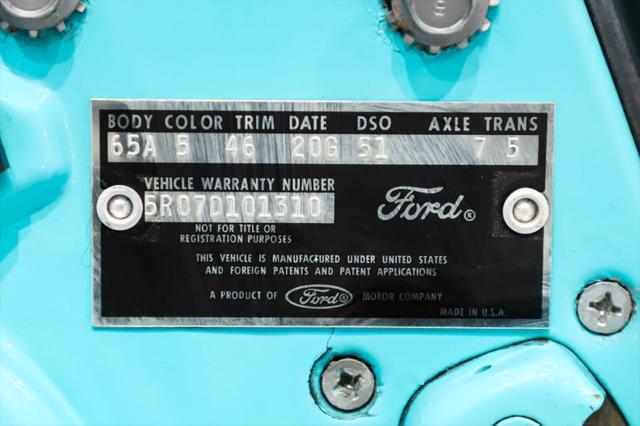 used 1965 Ford Mustang car, priced at $49,998