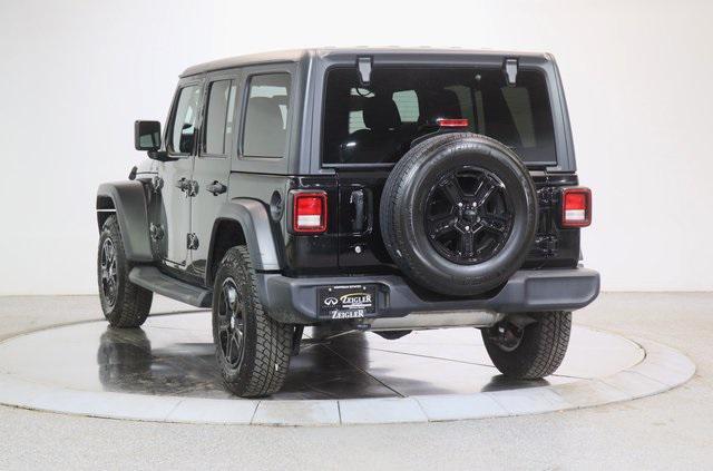 used 2020 Jeep Wrangler Unlimited car, priced at $25,645