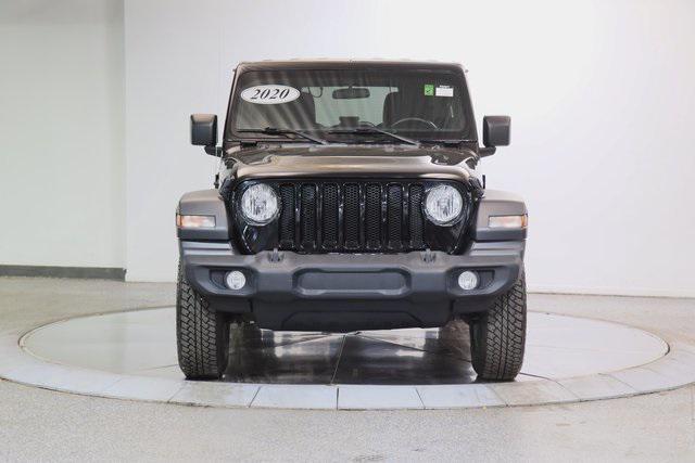 used 2020 Jeep Wrangler Unlimited car, priced at $25,645