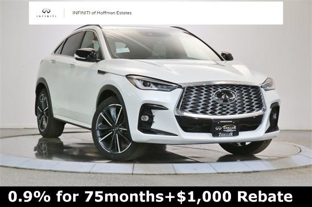 new 2024 INFINITI QX55 car, priced at $47,647