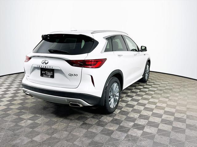 new 2025 INFINITI QX50 car, priced at $47,568