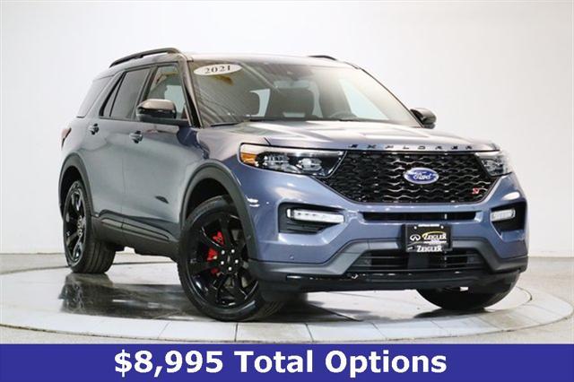 used 2021 Ford Explorer car, priced at $35,995