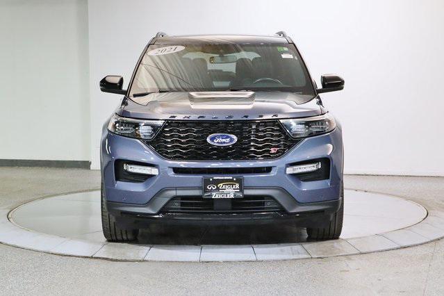 used 2021 Ford Explorer car, priced at $37,185