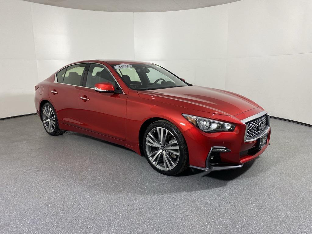 used 2021 INFINITI Q50 car, priced at $30,991