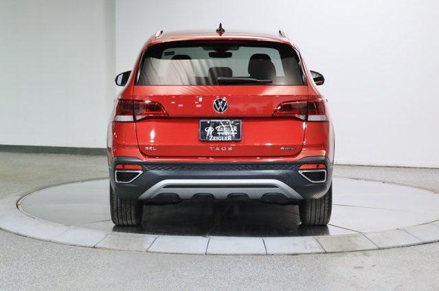 used 2022 Volkswagen Taos car, priced at $25,652