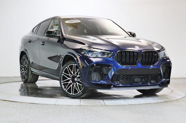 used 2022 BMW X6 M car, priced at $91,203