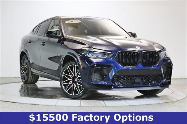 used 2022 BMW X6 M car, priced at $89,915