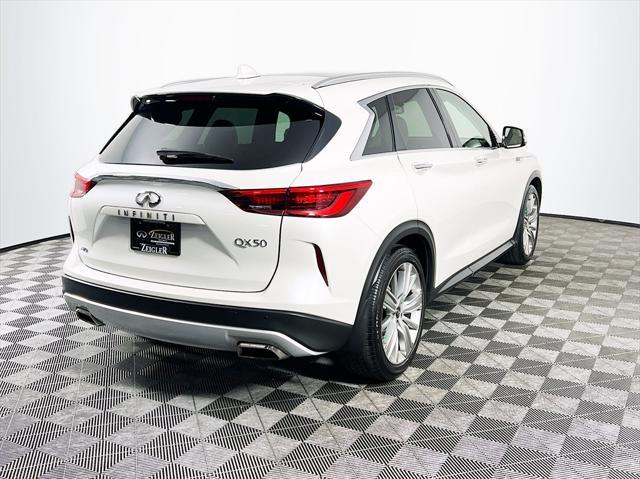 used 2021 INFINITI QX50 car, priced at $30,411