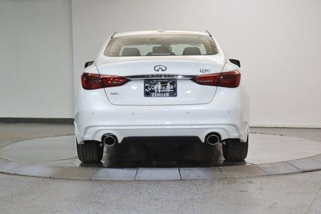 new 2024 INFINITI Q50 car, priced at $44,477