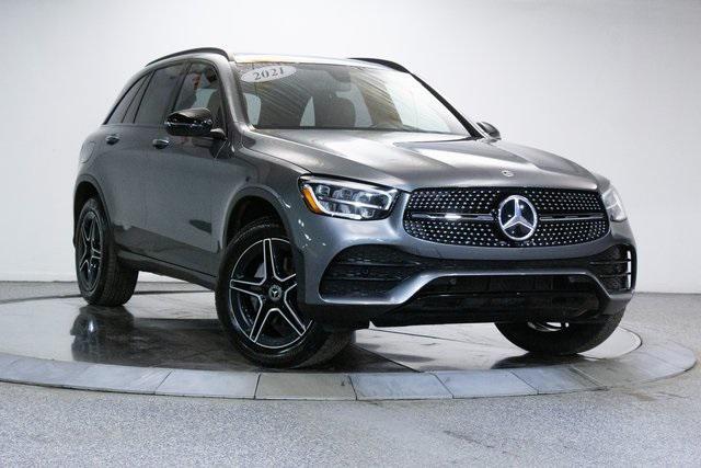 used 2021 Mercedes-Benz GLC 300 car, priced at $33,449