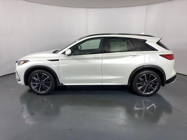 new 2025 INFINITI QX50 car, priced at $52,022