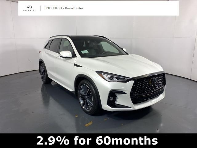 new 2025 INFINITI QX50 car, priced at $52,022