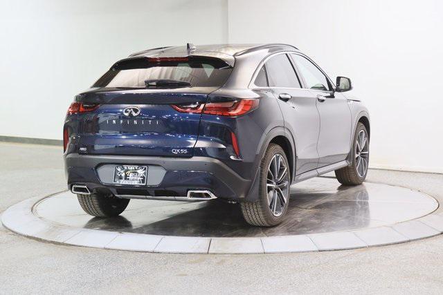 new 2025 INFINITI QX55 car, priced at $52,085