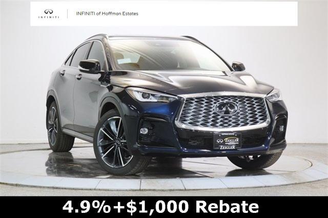 new 2025 INFINITI QX55 car, priced at $50,019