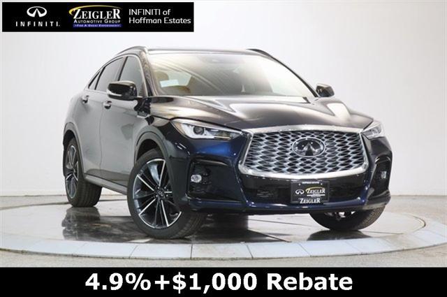 new 2025 INFINITI QX55 car, priced at $50,019