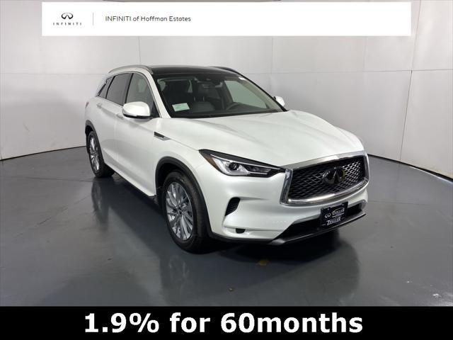 new 2025 INFINITI QX50 car, priced at $47,318
