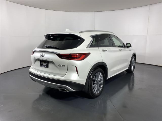 new 2025 INFINITI QX50 car, priced at $47,318