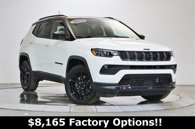 used 2023 Jeep Compass car, priced at $26,385