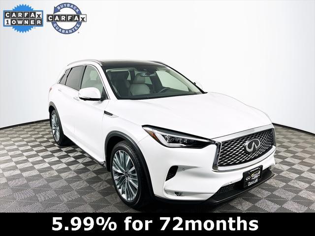 used 2024 INFINITI QX50 car, priced at $46,855